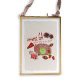 Georgia Football Pattern: Dishtowel