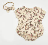 Anessa Romper Set: 2pc set 6-12 months