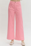Pink Scalloped Pants