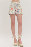 Hibiscus Print Tank Top & Short Set