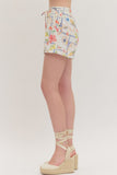 Hibiscus Print Tank Top & Short Set