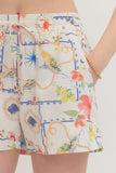 Hibiscus Print Tank Top & Short Set