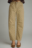 Tan Polka Dot Pants