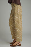 Tan Polka Dot Pants