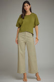 Olive Green Dolman Sleeve Top
