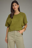 Olive Green Dolman Sleeve Top