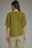 Olive Green Dolman Sleeve Top