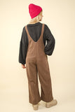 Soft Mocha Cord Jumpsuit