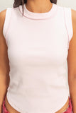Soft Pink Seam Trim Tank