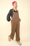 Soft Mocha Cord Jumpsuit