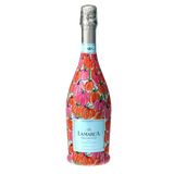 Pink & Orange Pumpkins Prosecco Bottle Wrap