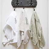 Two Occasions Tea Towel: White • 100% Cotton