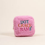 Teddy Pouch – Square Dot Crack Bam Mahjong