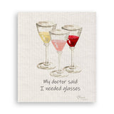 My Doctor Said I Needed Glasses: Dishtowel