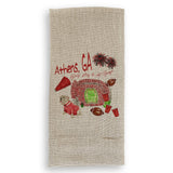 Georgia Football Pattern: Dishtowel