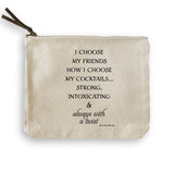 I Choose My Friends: Dishtowel