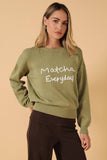 Matcha Everyday Green Sweater