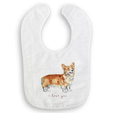I Love You Corgi: Dishtowel