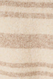 Tan & Cream Striped Sweater