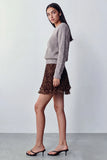 Tinsel Long Sleeve Boat Neck Sweater