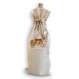 I Love You Corgi: Dishtowel