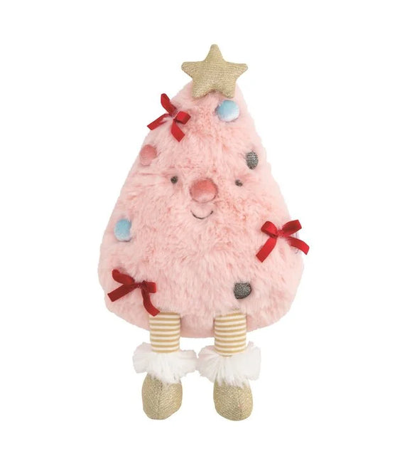 Pink Tree Holiday Plush Pal