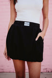 Black Scuba Skort