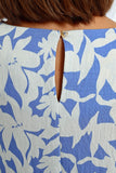 Blue Palms Mini Shift Dress