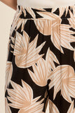 Black & Tan Palms Pants