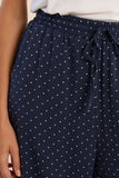 Navy Polka Dot Pants