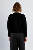 Black Bow Closure Cardigan