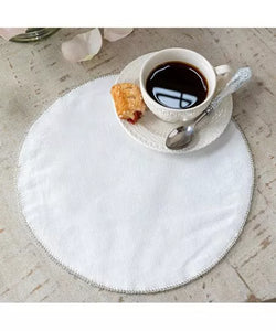 Beaded Canvas Placemats