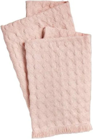 Blush Waffle Wash Cloth - Set of 2