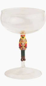 Nutcracker Coupe Glass
