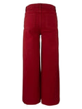 Ruby Red- Meg Wide Leg Pants