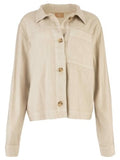 Bellamy One Pocket Jacket in Sand