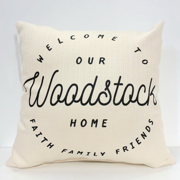 Woodstock Home Square Pillow